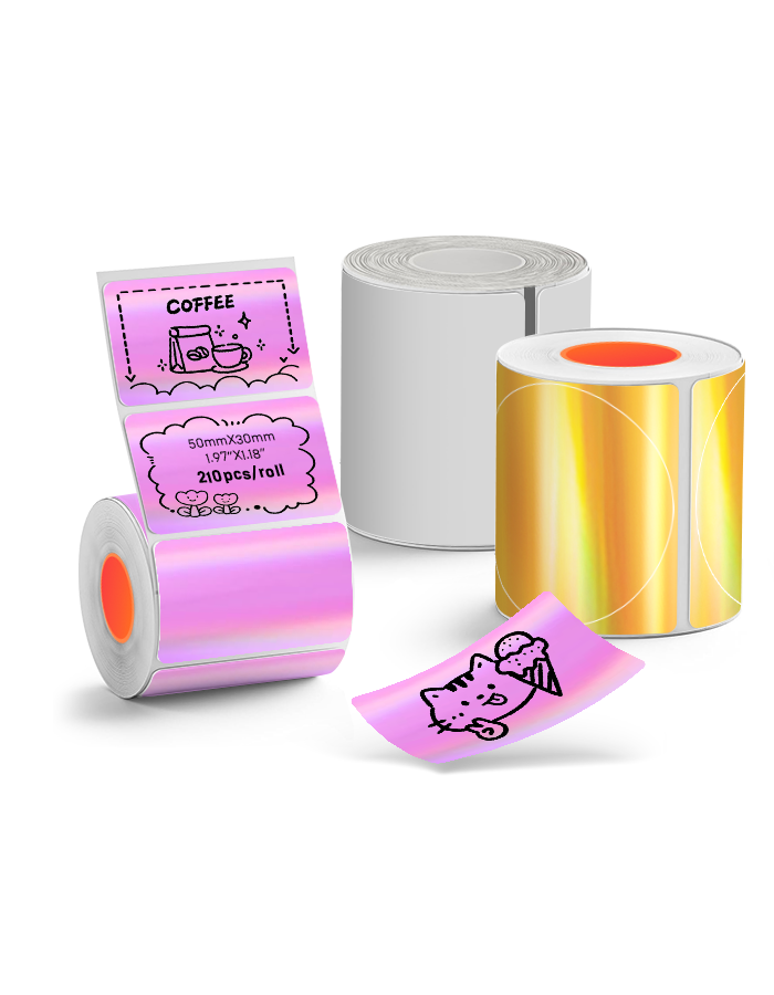Holographic Transparent Sticker
