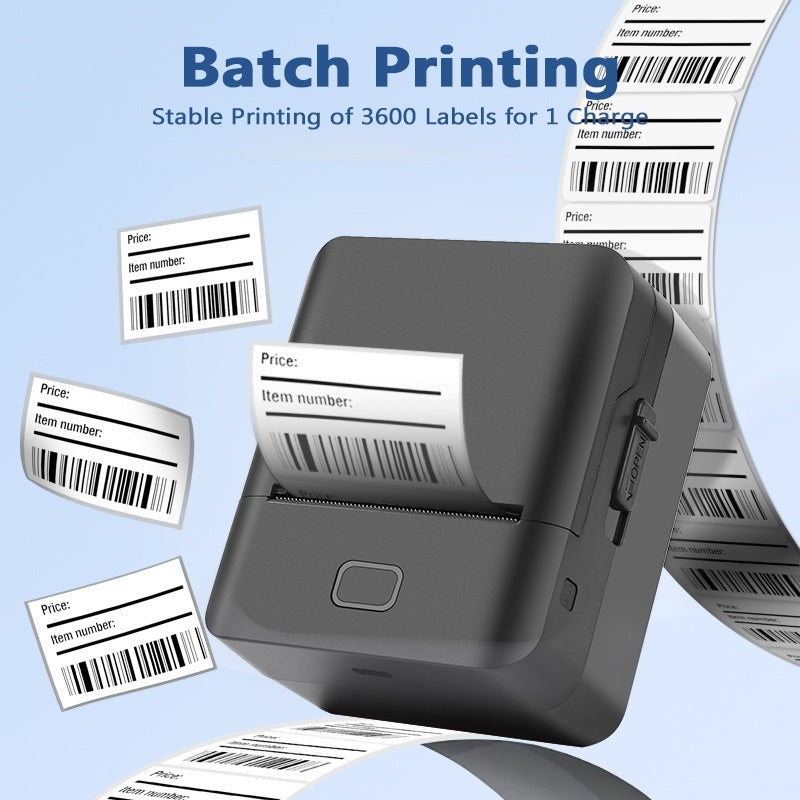 SK20 Portable Thermal Printer with 1 Roll of White Label（NZ Local Shippment）