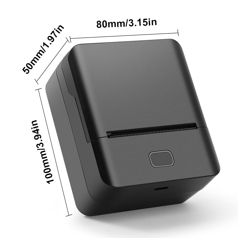SK20 Portable Thermal Printer with 1 Roll of White Label（NZ Local Shippment）