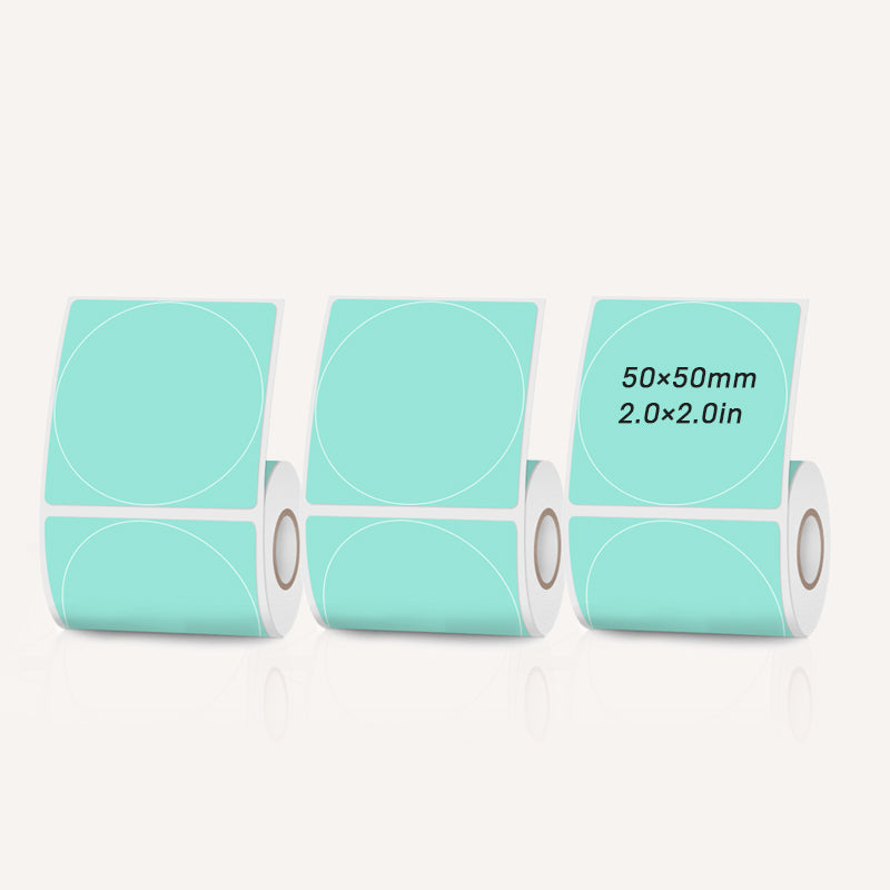 Thermal label 50mm diameter circle-for SK/58/SK20/SK35/SK45/SK27