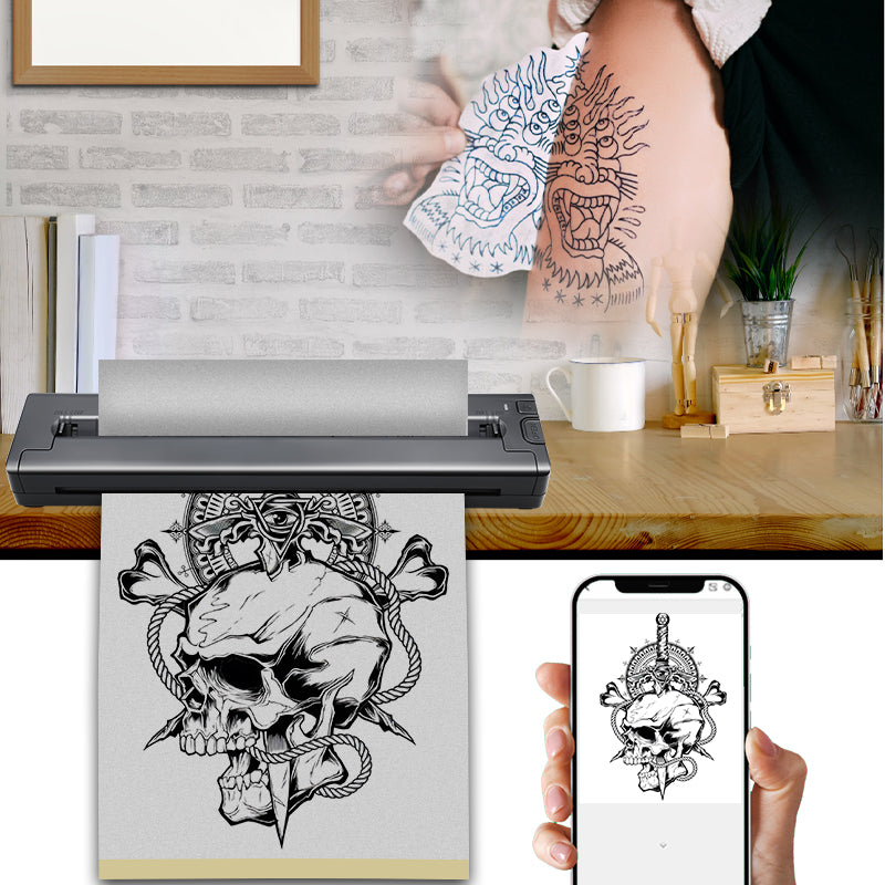 Tatto-ŝablona presilo