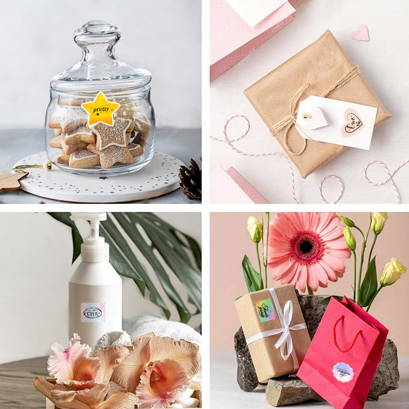 12-roll Color Thermal Label Set(US Local Shippment)