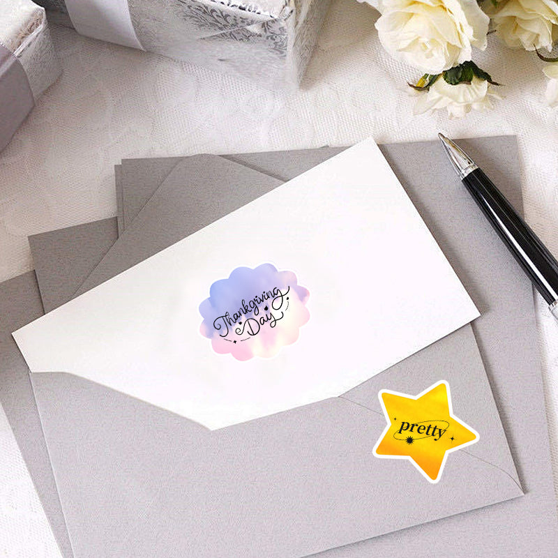 8 rolls of color thermal labels, multi-purpose labels (Australia Local Shipment)