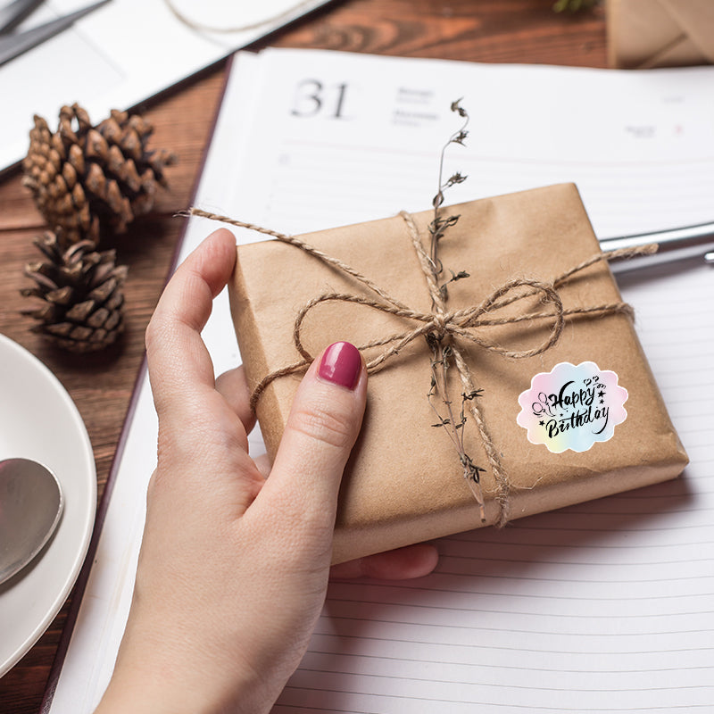 8 rolls of color thermal labels, multi-purpose labels (Australia Local Shipment)