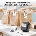 6 rolls of 50X80mm white thermal label paper, 85pcs/roll, compatible with SK58, SK20, SK35, SK45(Australia Local Shippment)