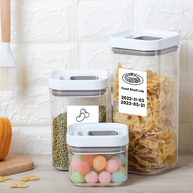 6 rolls of 50X80mm white thermal label paper, 85pcs/roll, compatible with SK58, SK20, SK35, SK45(Australia Local Shippment)