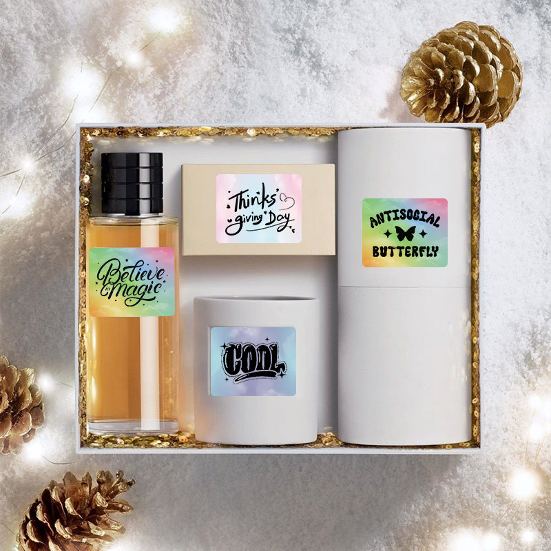 12-roll Color Thermal Label Set(US Local Shippment)