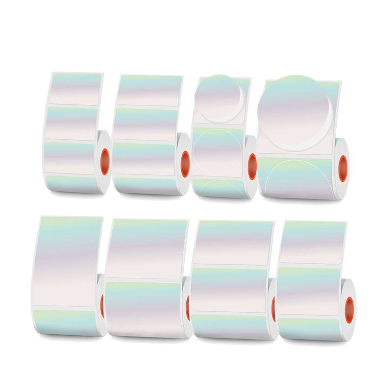 Laser Holographic Silvery Thermal Label For SK20/SK35/SK45/SK27(Australia Local Shippment)