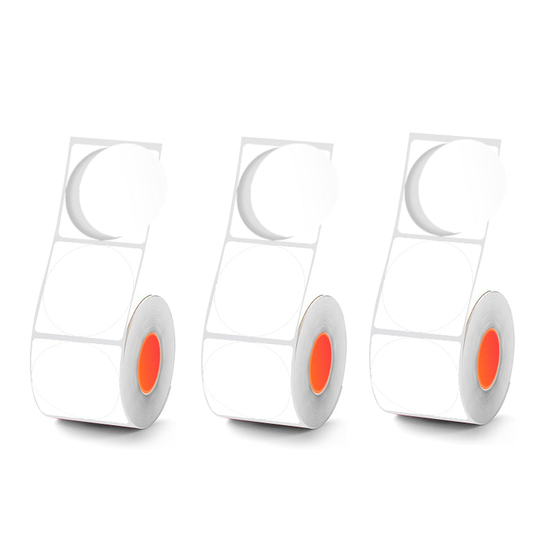 Circular white thermal label for SK/58/SK20/SK35/SK45/SK27(Australia Local Shippment)