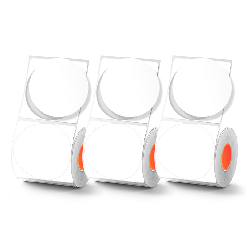Circular white thermal label for SK/58/SK20/SK35/SK45/SK27(Australia Local Shippment)