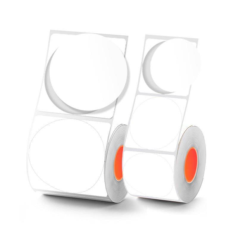 Circular white thermal label for SK/58/SK20/SK35/SK45/SK27(Australia Local Shippment)