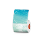 KAYSION 3 Rolls Round 50mm Thermal Label Paper For SK58/SK20/SK35/SK45/SK27