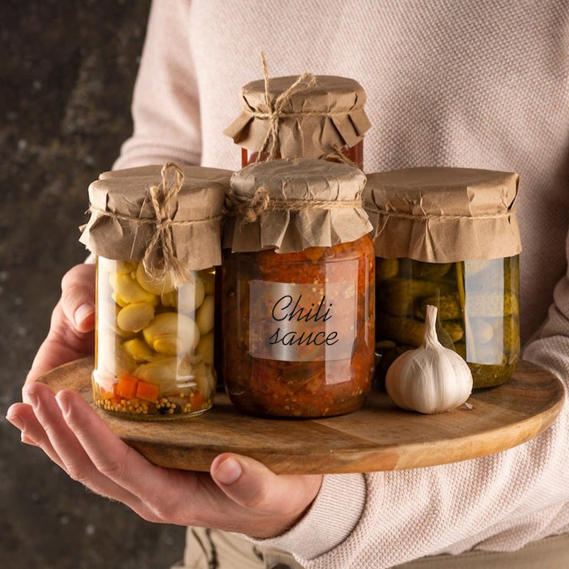 4 rolls of transparent thermal label paper, compatible with SK20, SK35, SK45(NZ Local Shippment)