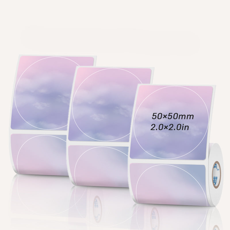 6 Types of thermal labels 6 roll/set for SK58/SK20/SK35/SK45/SK27
