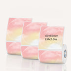 6 Types of thermal labels 6 roll/set for SK58/SK20/SK35/SK45/SK27