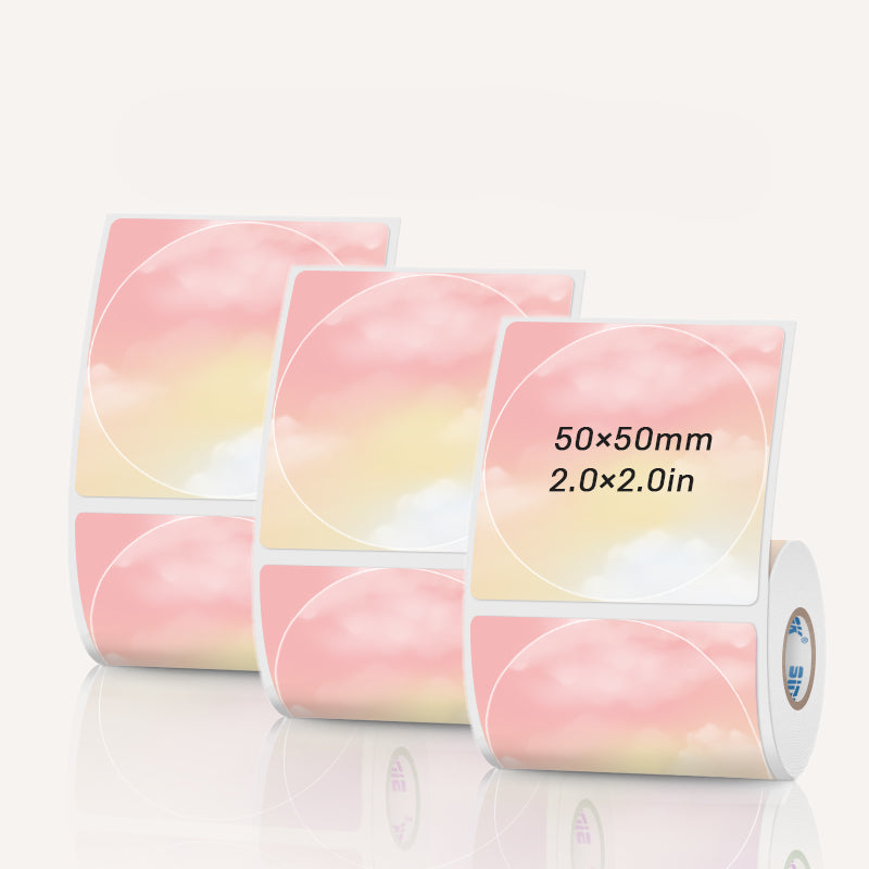 6 Types of thermal labels 6 roll/set for SK58/SK20/SK35/SK45/SK27
