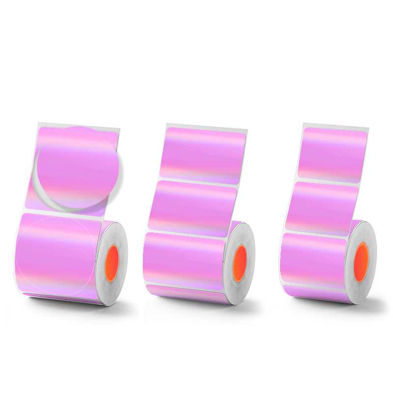 Purple Laser Holographic Thermal Labels 3 Rolls Set For SK20/SK35/SK45/SK27(Australia Local Shippment)