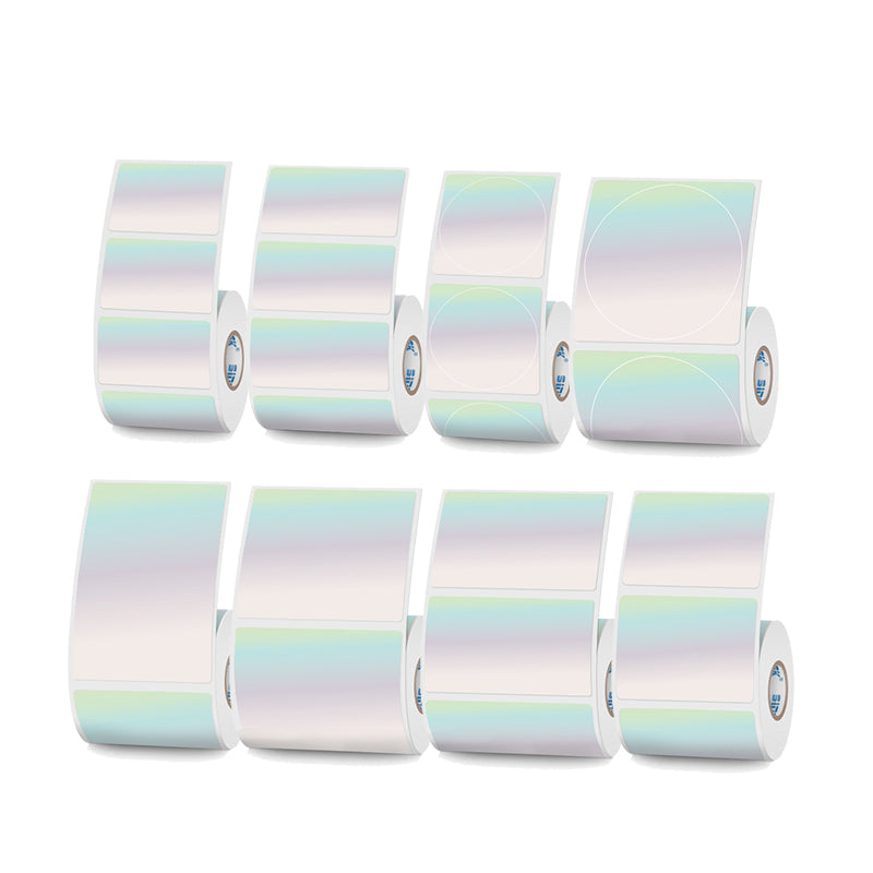 Laser Holographic Silvery Thermal Label For SK20/SK35/SK45/SK27