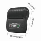 Sk58 Portable Thermal Printer with 3 Rolls of Color Labels and Dust Bag（Malaysia Local Shippment）