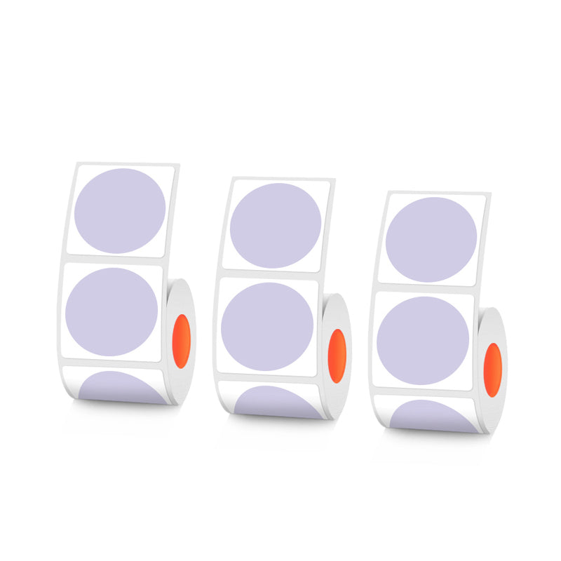 Thermal 30mm Diameter Round Label 6 colors inside For SK/58/SK20/SK35/SK45/SK27