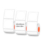 Circular white thermal label for SK/58/SK20/SK35/SK45/SK27