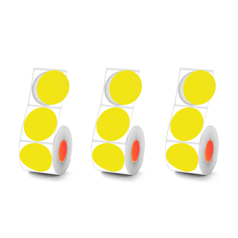 Thermal 30mm Diameter Round Label 6 colors inside For SK/58/SK20/SK35/SK45/SK27(Australia Local Shippment)