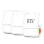 Circular white thermal label for SK/58/SK20/SK35/SK45/SK27