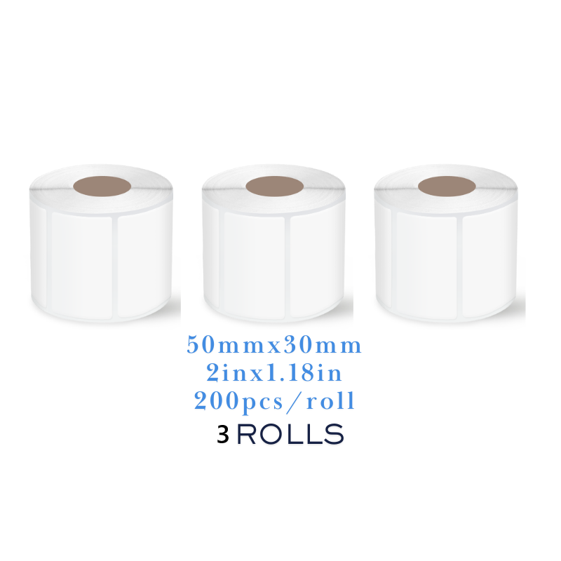 White Thermal Label for SK/58/SK20/SK35/SK45/SK27 (Australia Local Shippment)