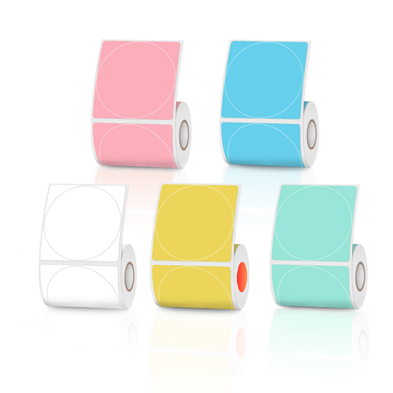 Thermal label 50mm diameter circle-for SK/58/SK20/SK35/SK45/SK27