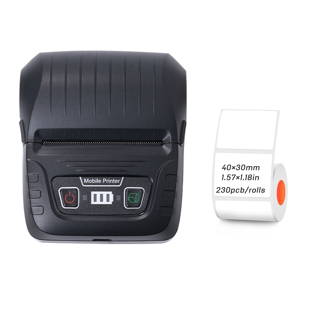SK58 Mini Thermal Printer with 1 Roll White Labels (Australia Local Shippment)