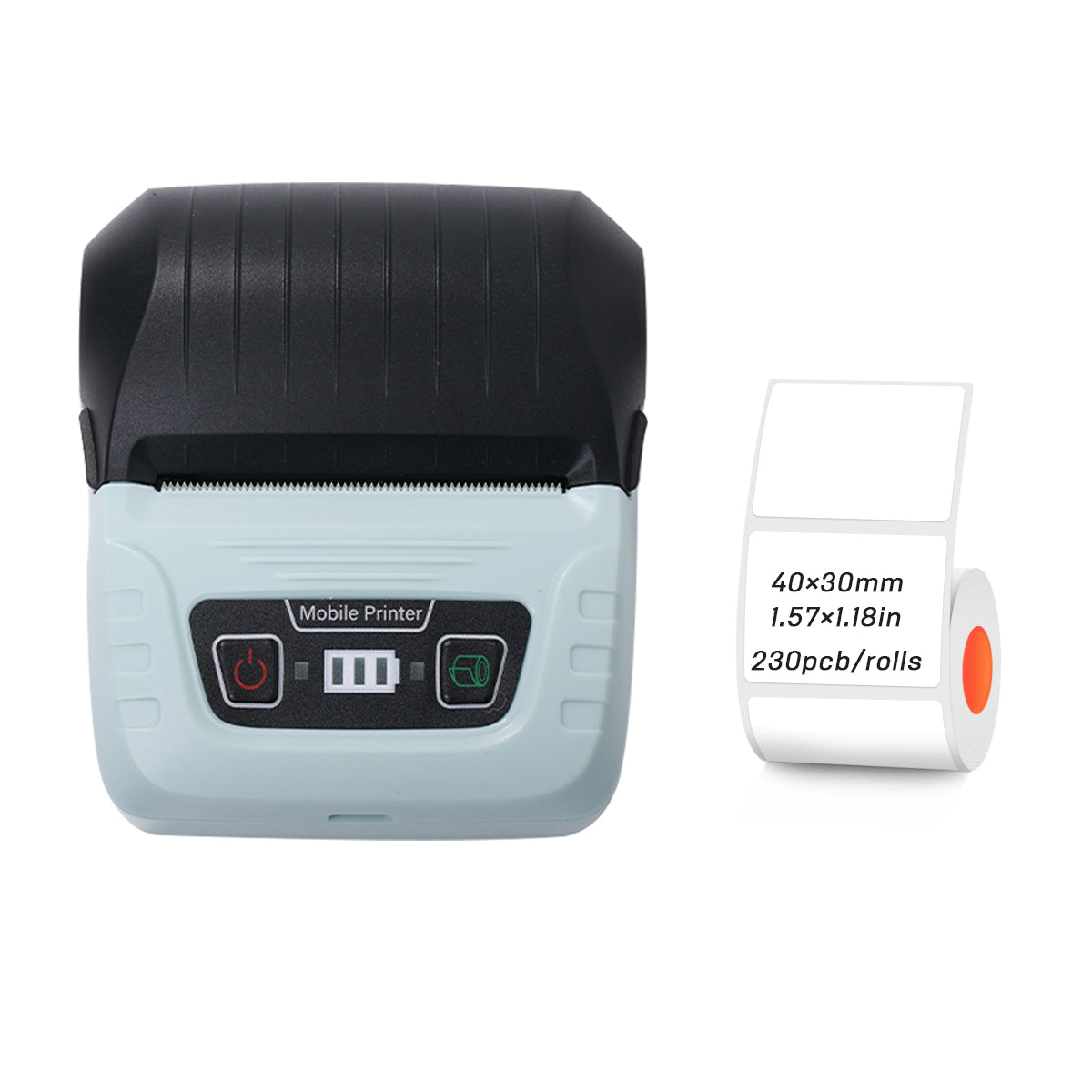 SK58 Mini Thermal Printer with 1 Roll White Labels (Australia Local Shippment)