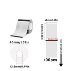 All Size Thermal Transparent PET Labels For SK20/SK35/SK45/SK27