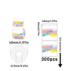 40mmX20mm Personalized thermal label