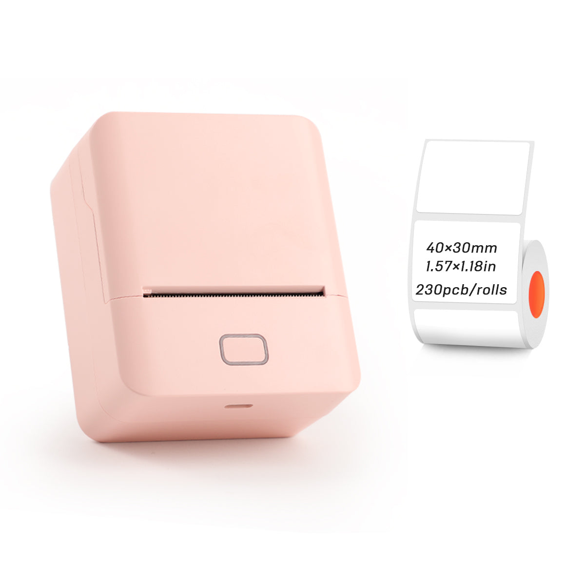SK20 Mini Thermal Printer with 1 Roll of white Thermal Label (Australia Local Shippment）