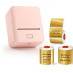SK20 Mini Thermal Printer with 3 Rolls of Gold Laser PET Thermal Label (Australia Local Shippment)