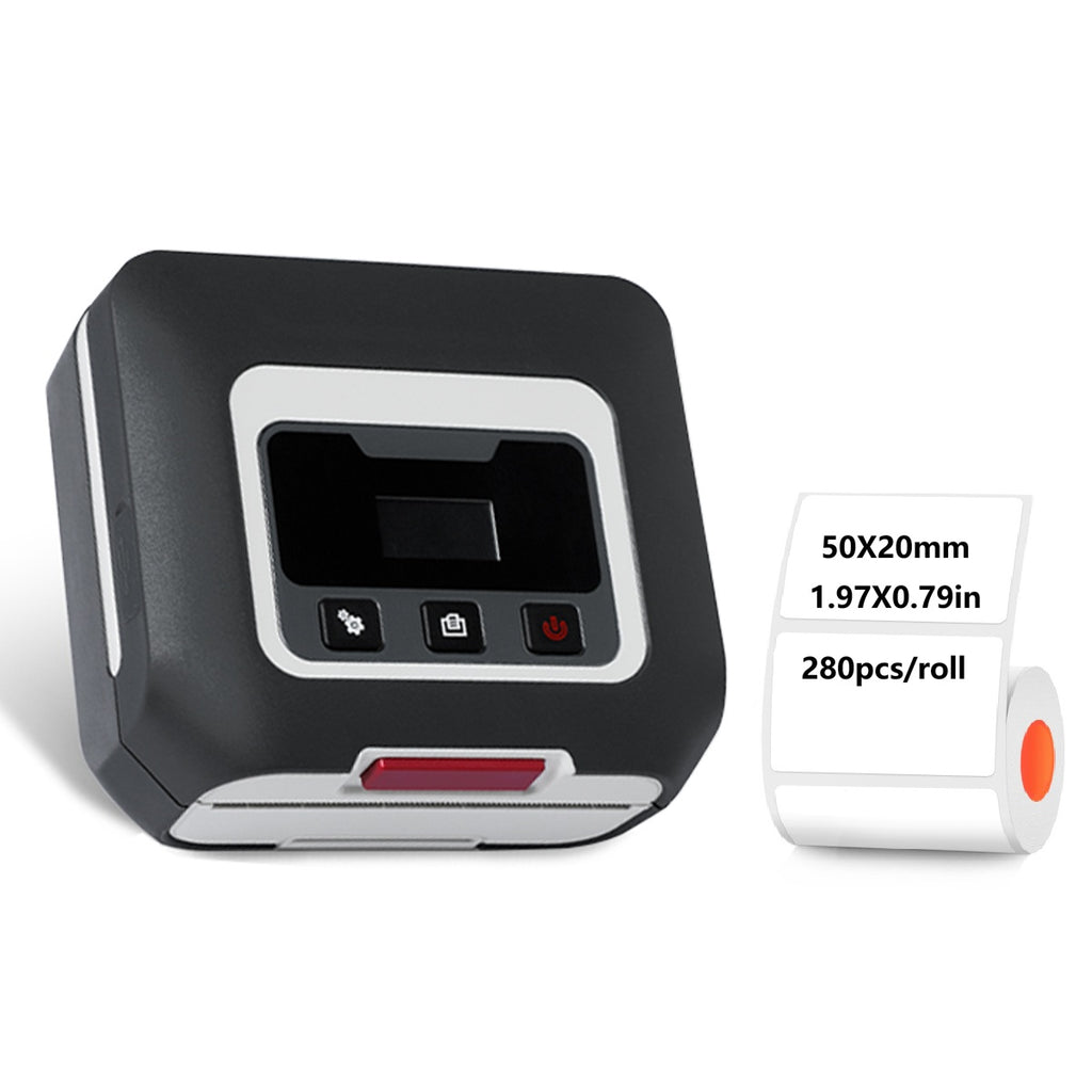 SK35 Portable Thermal Printer with 1 Roll of White Labels(Australia Local Shippment)