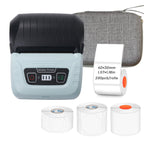 SK58 Portable Thermal Printer with 4 Rolls of White Labels and 1 Bag(EU Local Shippment)