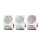 Thermal sensitive laser PET label Ice crack/abstract/Milky Way