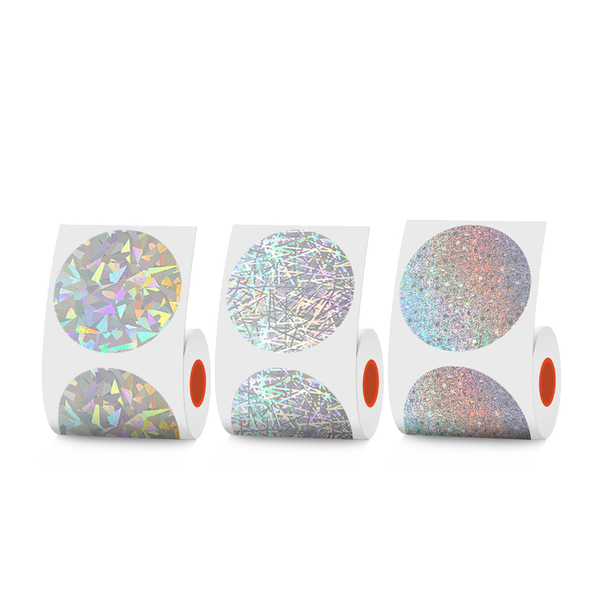 Thermal sensitive laser PET label Ice crack/abstract/Milky Way