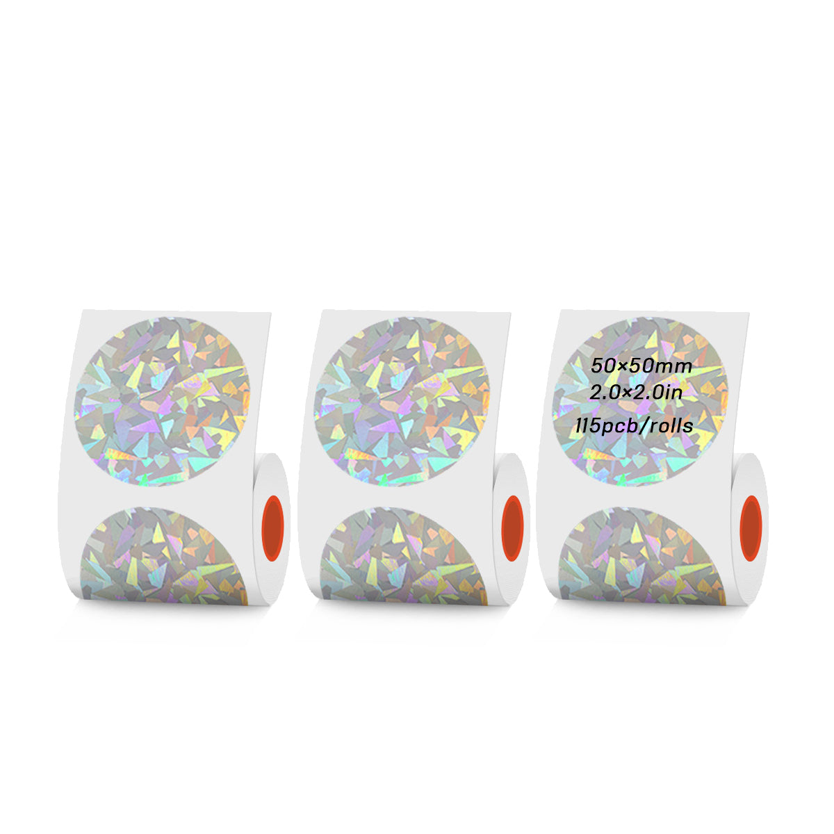 Thermal sensitive laser PET label Ice crack/abstract/Milky Way