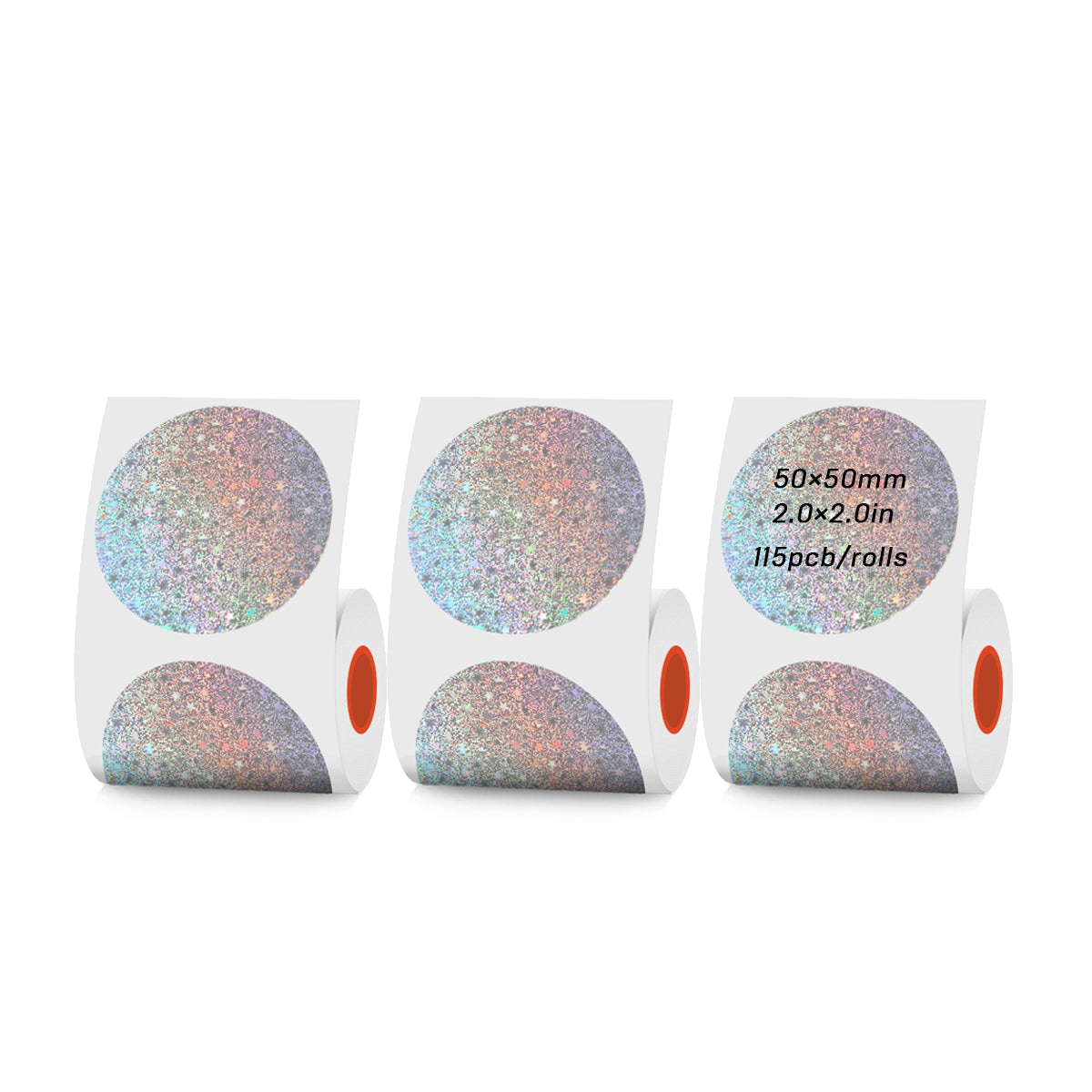Thermal sensitive laser PET label Ice crack/abstract/Milky Way