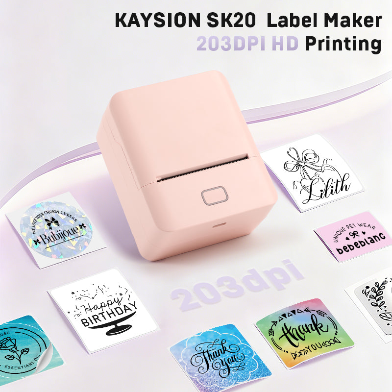 KAYSION SK20 Portable Thermal Printer Gift Set
