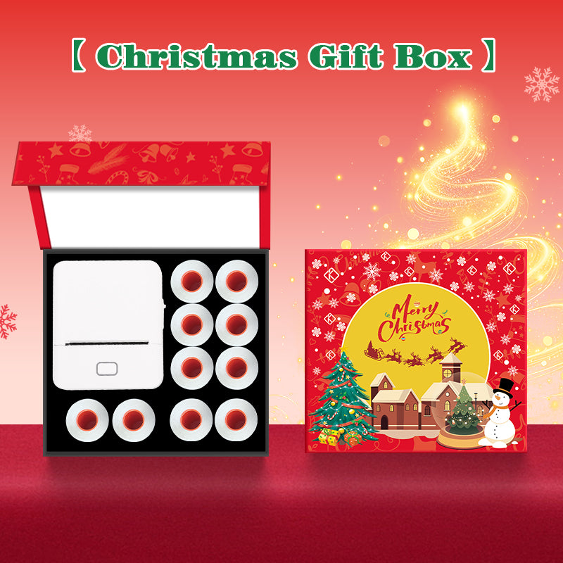 KAYSION Portable Thermal Printer Christmas Gift Set