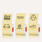 30mmX30mm Circular thermal label