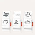 30mmX30mm Circular thermal label