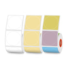 30mmX30mm Circular thermal label