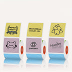 30mmX30mm Circular thermal label