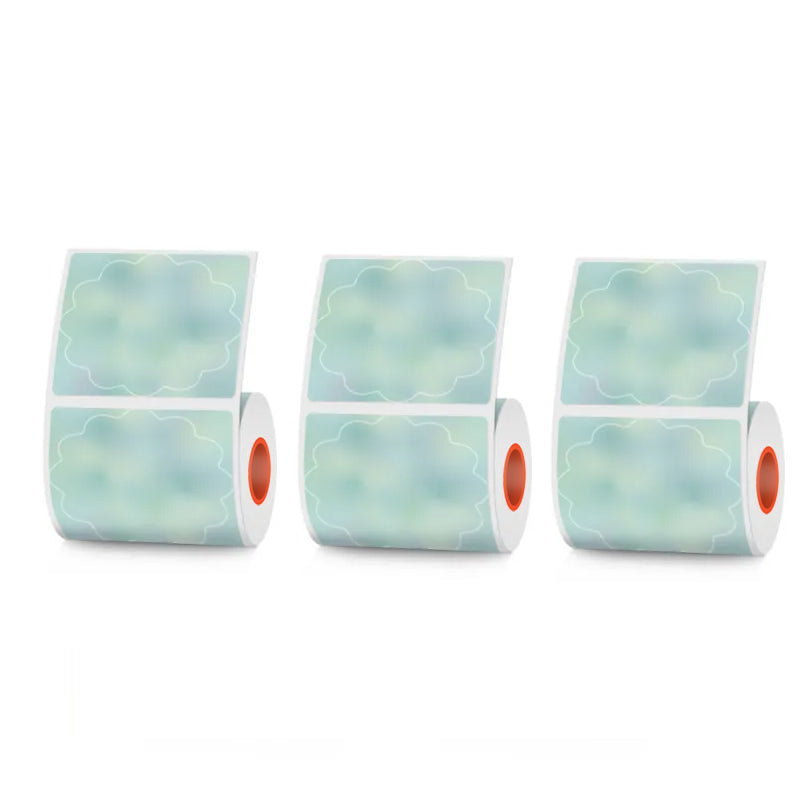 4 types of flower-shaped thermal labels For SK58/SK20/SK35/SK45/SK27