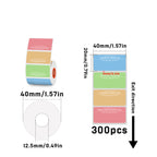 40mmX20mm Personalized thermal label