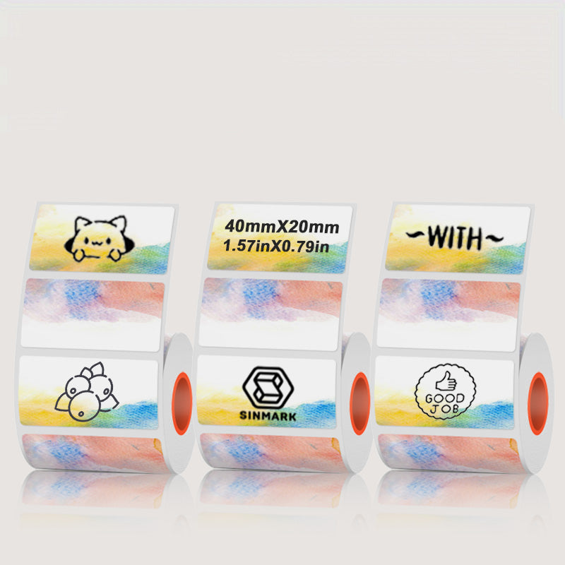 40mmX20mm Personalized thermal label